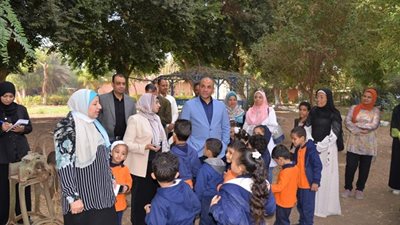 جامعة أسيوط تنظم زيارة ترفيهية لأطفال روضة الرعاية المتكاملة