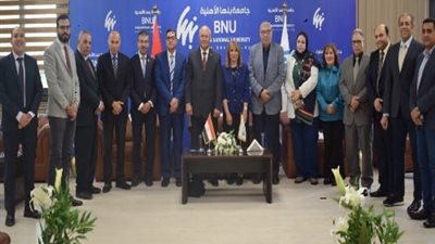 جامعة بنها الأهلية تنظم ندوة عن الشائعات الطبية وحملة للكشف على تلاميذ المدارس