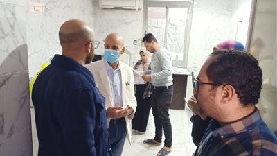 توافد عدد كبير من المصابين فى مشاجرة لمستشفى بلبيس