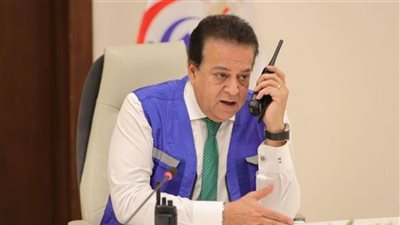 وزيرالصحة من العريش : جميع المصابين الفلسطينيين بحالة جيدة