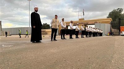 القافلة الثالثة لبيت الزكاة تعبر ميناء رفح البري دعمًا لغزة