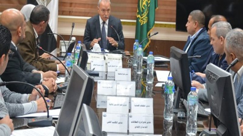 محافظ القليوبية يتابع