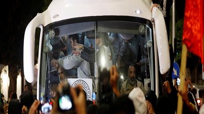 تحرك الوفد الأمني المصري لـ غزة لاستلام 10 محتجزين إسرائيليين و4 تايلانديين