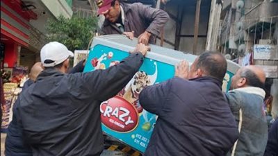 رفع 95 حالة اشغال طريق واقامة معرض (كونى منتجة)بالمنتزة
