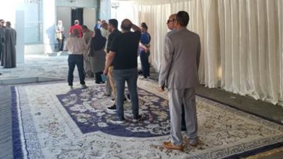 اعضاء الجالية المصرية بقطر يحتشدون فى طوابير للادلاء بأصواتهم فى انتخابات الرئاسة.. صور وفيديو