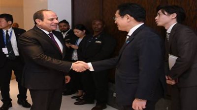 الرئيس يؤكد لـ كيشيدا ما تحظى به اليابان وحضارتها من تقدير لدى مصر
