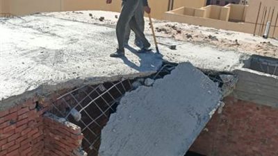 رضوان: جهاز مدينة بدر يزيل دور سكنى مخالف فى المتميز.. بالصور