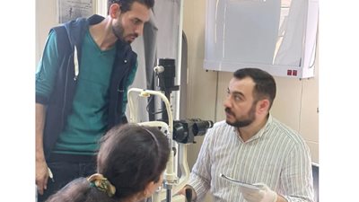 استمرار أعمال قوافل طب العيون بالغردقة