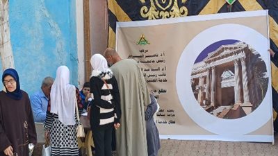 بالمجان.. جامعة بنها تنظم قوافل طبية بقريتي ميت السباع وجزيرة بلى