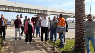 رئيس جهاز العاصمة الإدارية يتفقد أخر نسب التنفيذ فى الطرق.. صور