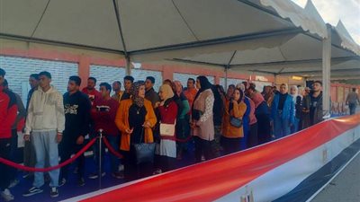 مع بداية الساعات الأولى إقبال على مقار لجان الإنتخابات ببدر فيديو