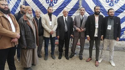 أعضاء بحزب النور بأسيوط يتابعون سير الانتخابات بسوالم ابنوب