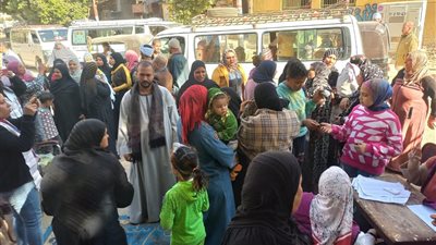 مسيرات حاشدة واقبال كثيف على اللجان الإنتخابية بأسيوط