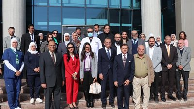 لليوم الثاني على التوالى.. جامعة مصر للعلوم والتكنولوجيا تشارك فى العرس الديمقراطى